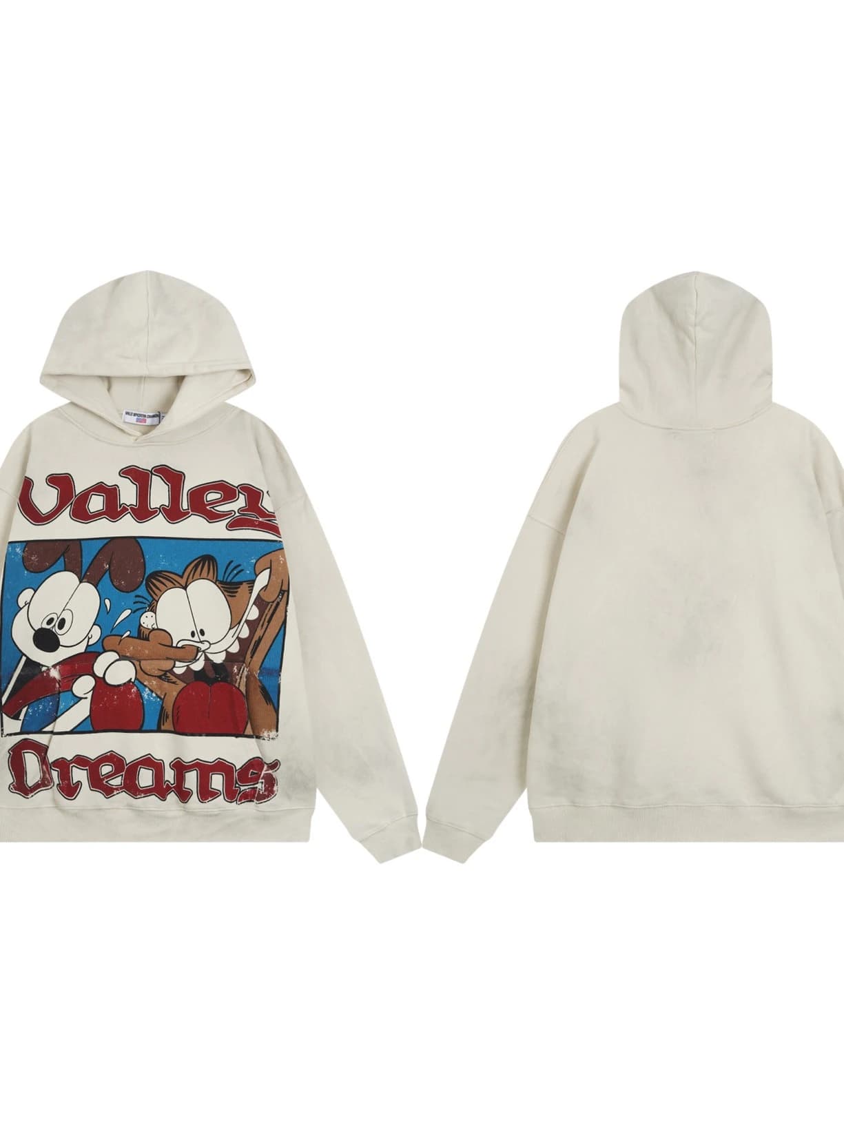 Valley Dreams Mascot Hoodie - Cream