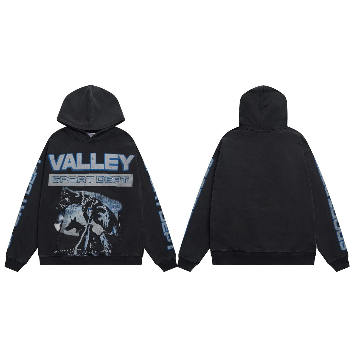 Valley X-Ray Archive Hoodie - Black