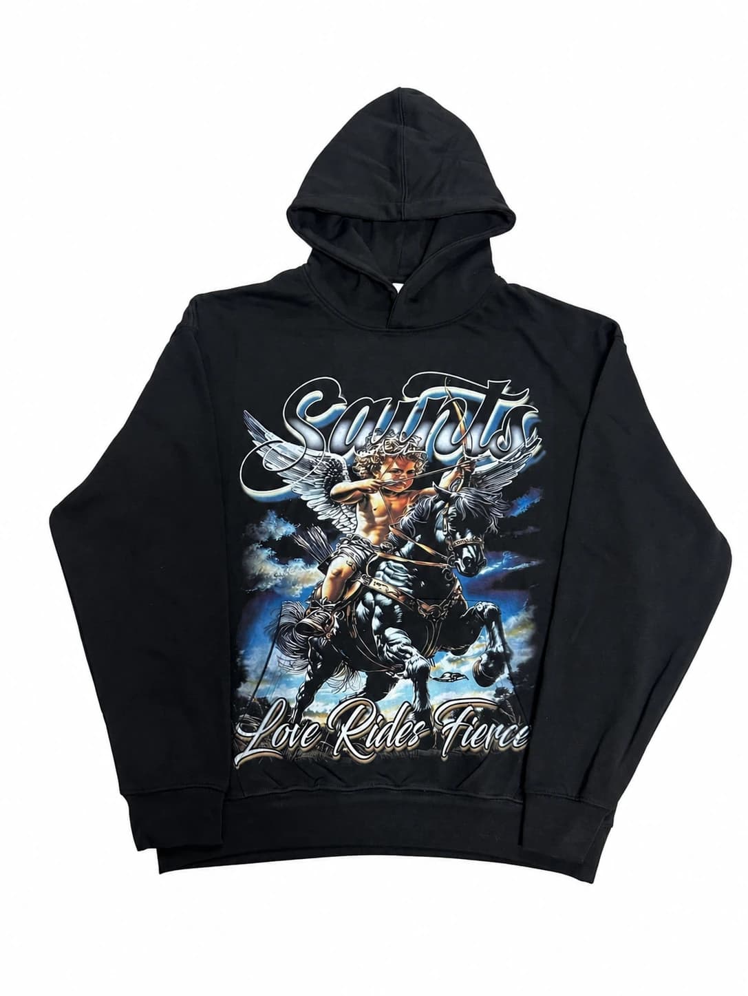 Valley Saint Graphic Hoodie - Black