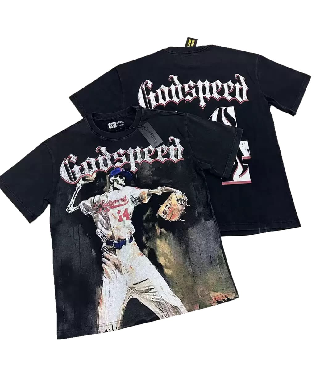 T-shirt Oversize GodSpeed - Boxer - Schwarz