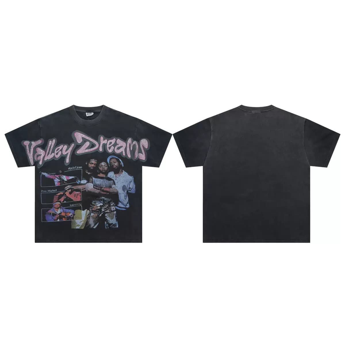 T-shirt Oversize Valley - Valley Racer - Schwarz