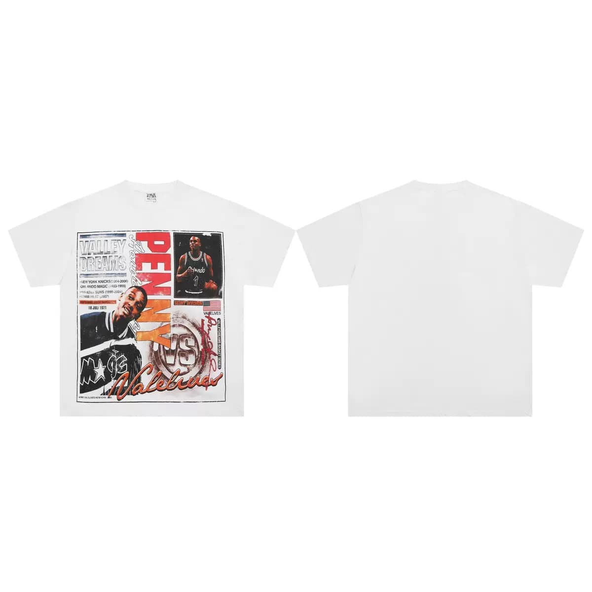 T-shirt Oversize Valley - Valley Dreams Film Poster - Weiß
