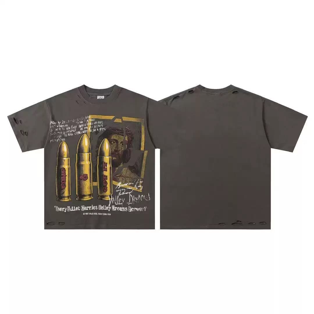 T-shirt Oversize Valley - Bulletproof Dreams - Braun